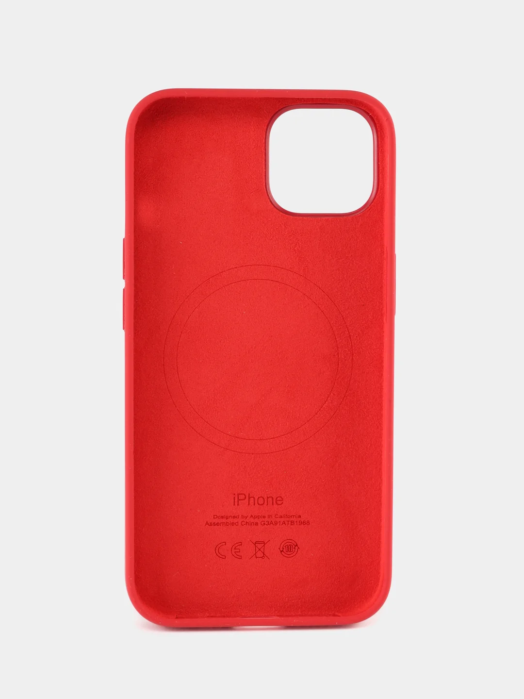 Красный силиконовый чехол  с Magsafe для iPhone 13 Mini/13/13 pro /13 pro max.Silicon case magsafe
