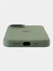 Зеленый силиконовый чехол Silicone Case MagSafe для iPhone 14 / Silicon case iPhone 14  Magsafe