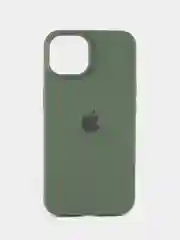 Зеленый силиконовый чехол Silicone Case MagSafe для iPhone 14 / Silicon case iPhone 14  Magsafe