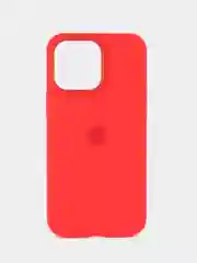 Красный силиконовый чехол Silicone Case MagSafe для iPhone 14 Pro Max
