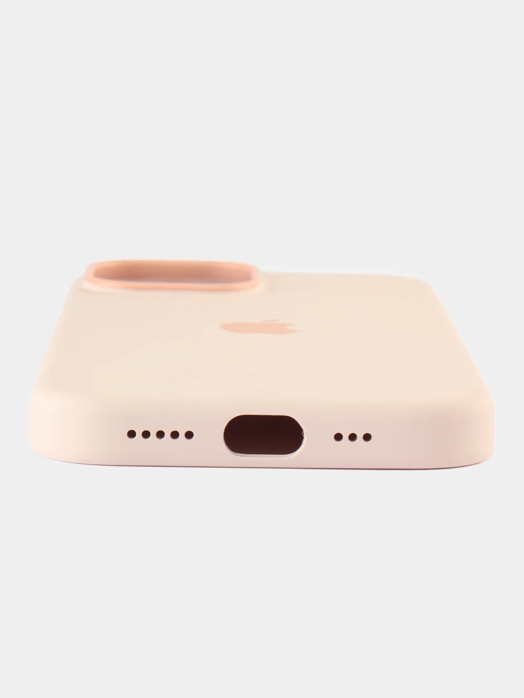 Розовый силиконовый чехол MagSafe для iPhone 15