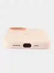 Розовый силиконовый чехол MagSafe для iPhone 15