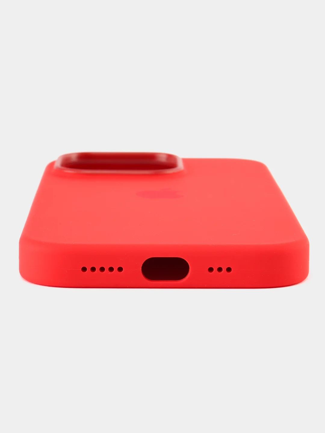 Красный силиконовый чехол/Silicone Case MagSafe для iPhone 14 Pro