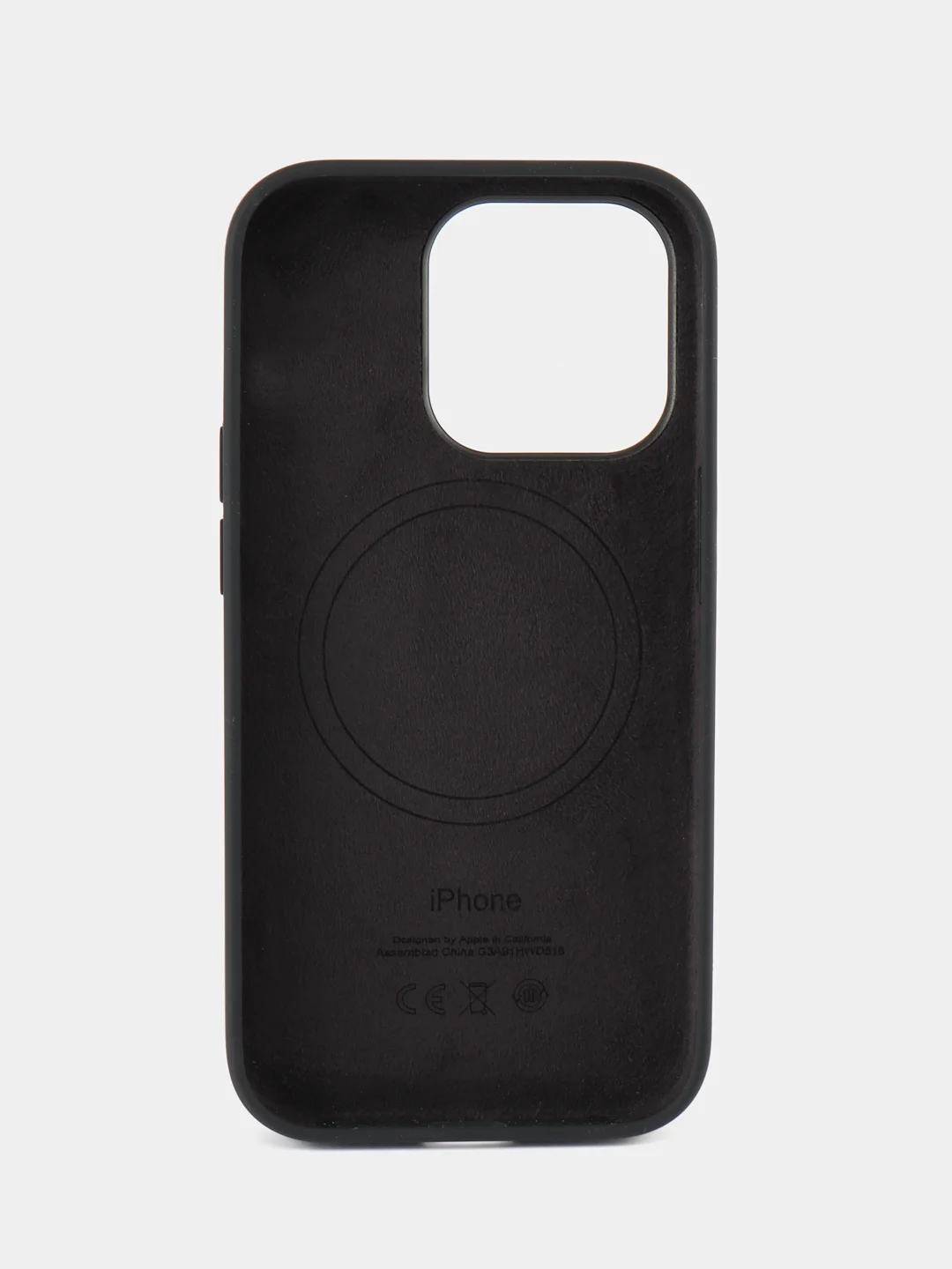 Черный силиконовый чехол/Silicone Case MagSafe для iPhone 14 Pro