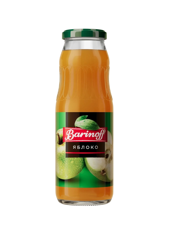 Сок яблочный Barinoff, восстановленный, осветленный, 0,25 л