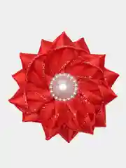 Красный бантики на резинке для девочки, банты-резинки для волос