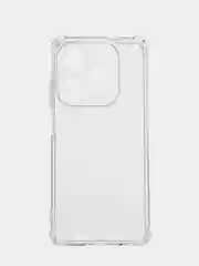Чехол Tecno Spark 20 / 20C / GO 2024 прозрачный плотный противоударный