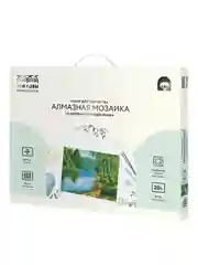 Алмазная мозаика ТРИ СОВЫ "Летнее спокойствие", 40х50 см, холст на деревянном подрамнике