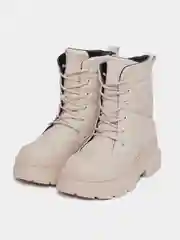 Белый ботинки женские, полусапоги женские, зимние