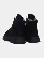 Черный ботинки женские, зимние