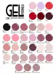 Лак для ногтей LUXVISAGE GEL finish
