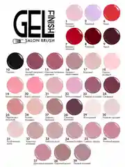 Лак для ногтей LUXVISAGE GEL finish