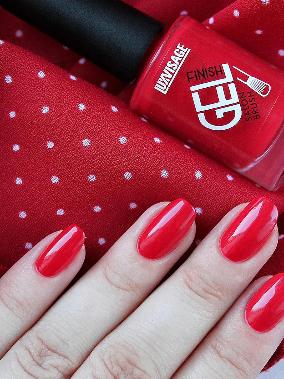 Лак для ногтей LUXVISAGE GEL finish