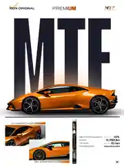 Пленка тонировочная "MTF Original" в тубе "Premium" 10% Сharcol (0.75м х 3м)
