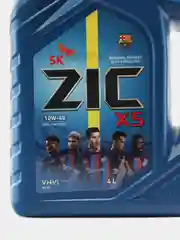 Масло моторное ZIC X5 10W-40, полусинтетика