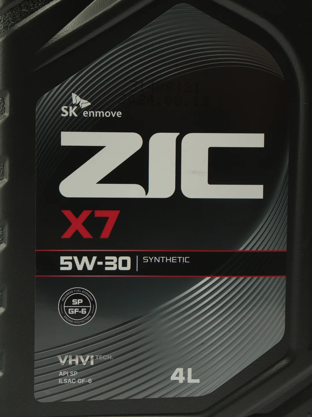 Масло моторное ZIC X7 5W-30 SP, синтетика