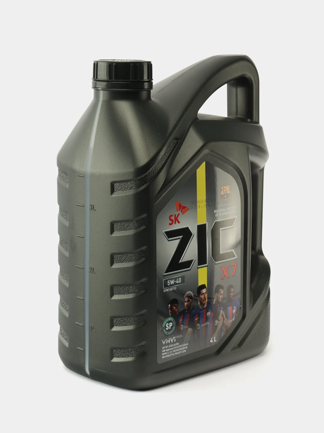 Масло моторное ZIC X7 5W-40 SP, синтетика
