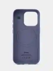 Голубой кожаный чехол Leather Case для iPhone 15 Pro с функцией MagSafe