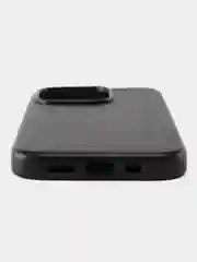 Черный кожаный чехол Leather Case для iPhone 15 Pro с функцией MagSafe