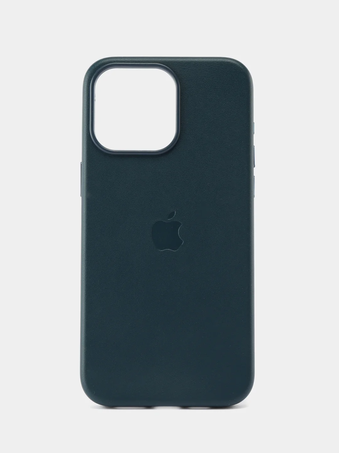 Морской кожаный чехол Leather Case для iPhone  15 Pro Max с функцией MagSafe