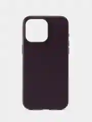 Тёмно-бордовый кожаный чехол Leather Case для iPhone  15 Pro Max с функцией MagSafe