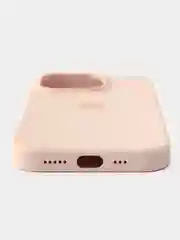 Розовый силиконовый чехол/Silicone Case MagSafe для iPhone 14 Pro