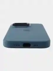 Темно-синий силиконовый чехол/Silicone Case MagSafe для iPhone 14 Pro