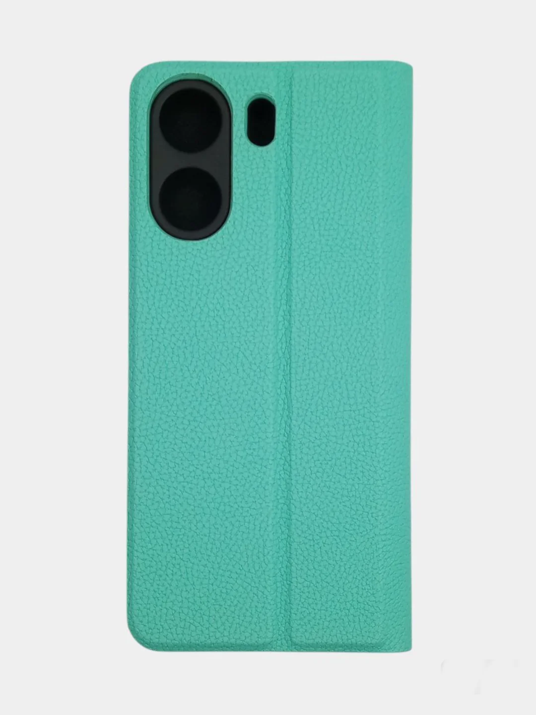 Бирюзовый чехол-книжка Xiaomi Redmi 13C / Poco C65, Сяоми Редми 13С / Поко С65