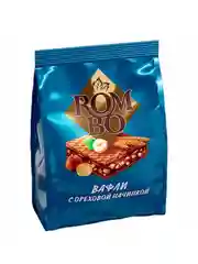 Вафли с ореховой начинкой ROMBO, 200 г