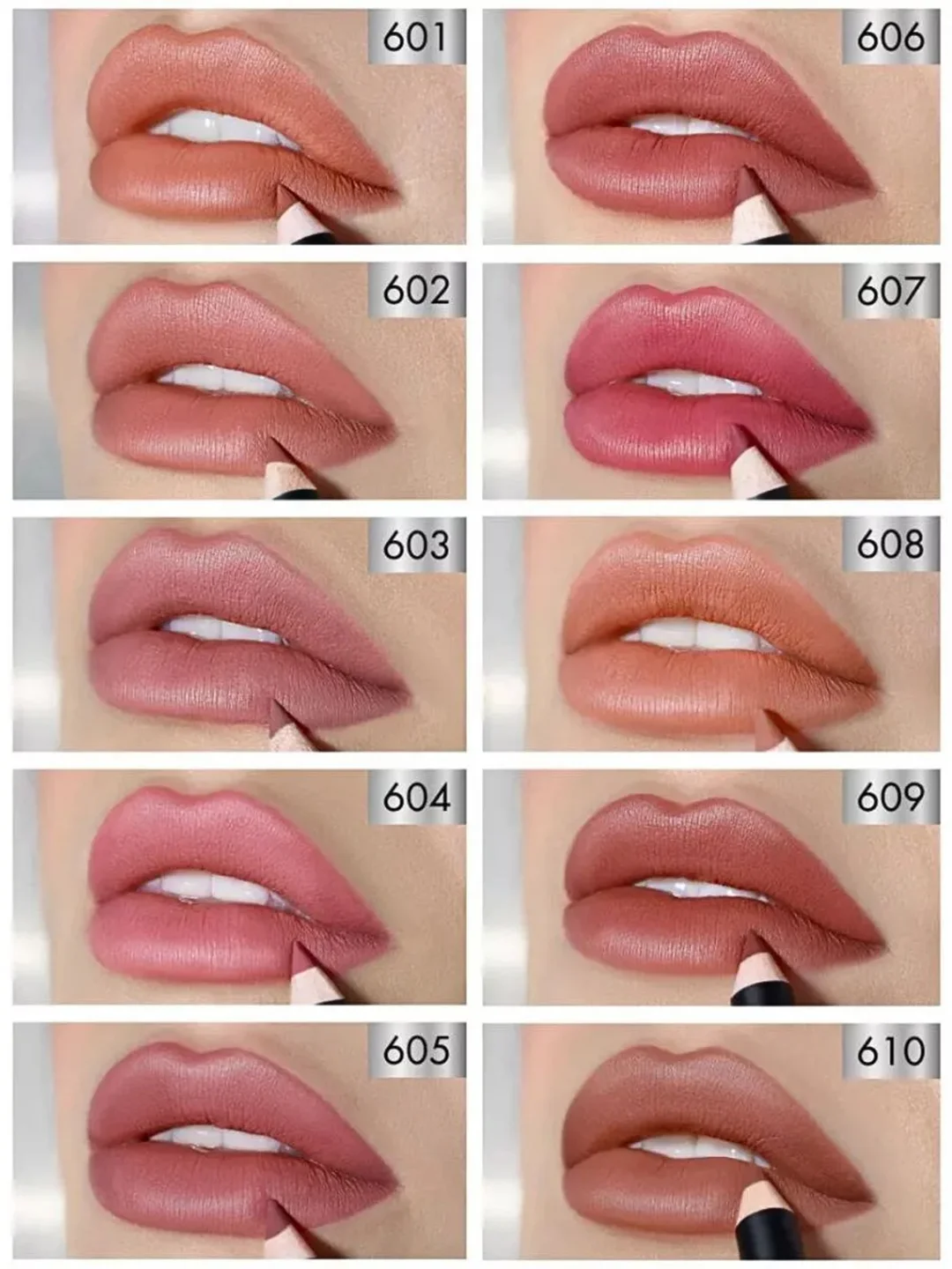 Карандаш для губ LUXVISAGE SOFT MATTE, 1.5 г