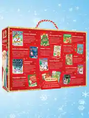 Алый подарок новогодний 12 книг, в подарочной коробке. Новогодний подарок