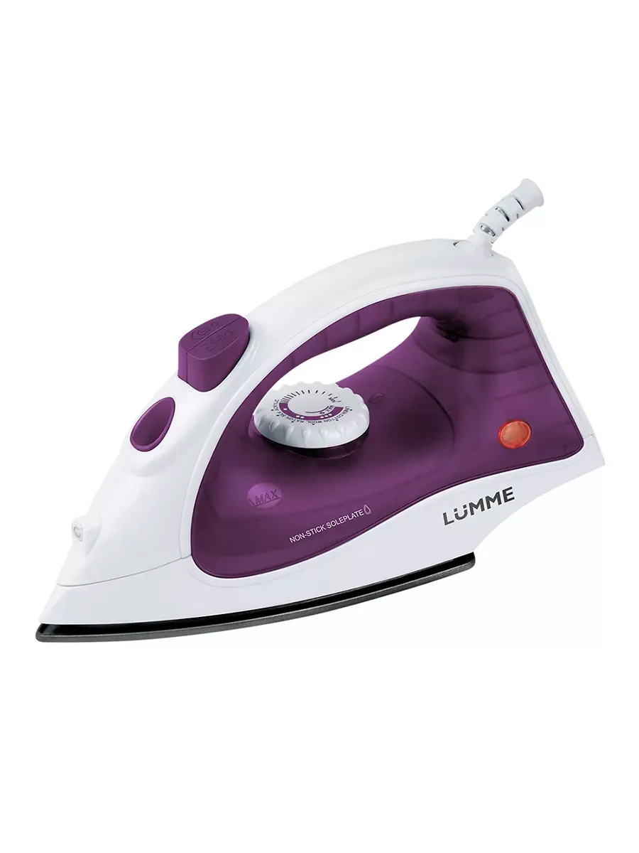 Белый утюг LUMME LU-1130 фиолетовый чароит