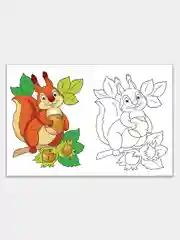 Комплект из 5 раскрасок для детей 2-4 лет