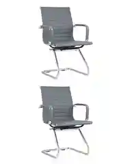 Хром компьютерное кресло TopChairs City