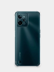 Чехол Realme 10, 11, C30, C31, C33, 8, 8 Pro прозрачный плотный противоударный