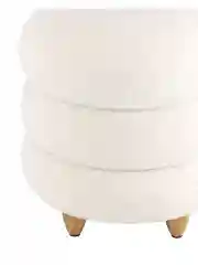 Белый пуф с ящиком Винни