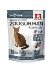 Полнорационный сухой корм для кошек Zoogurman Home Life, Курочка 350 г