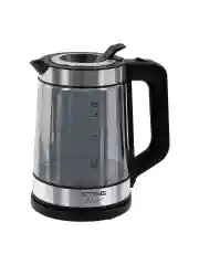 Черный электрический стеклянный чайник STINGRAY ST-KT3007B черный жемчуг