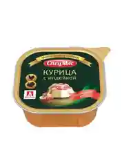 Влажный корм для собак Зоогурман СпецМяс Курица с индейкой, ламистер, 300 г