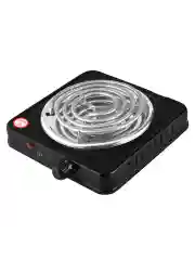 Черный электрическая плитка настольная HOME ELEMENT HE-HP719B , d 14 см, черный
