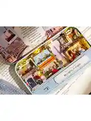 Румбокс в шкатулке, "Поездка в Париж", DIY House