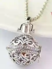 Серебряный аромакулон шар для эфирных масел, подвеска кулон на шею для ароматерапии