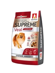 Сухой корм для собак малых и средних пород Зоогурман Supreme, Телятина, 1,2 кг