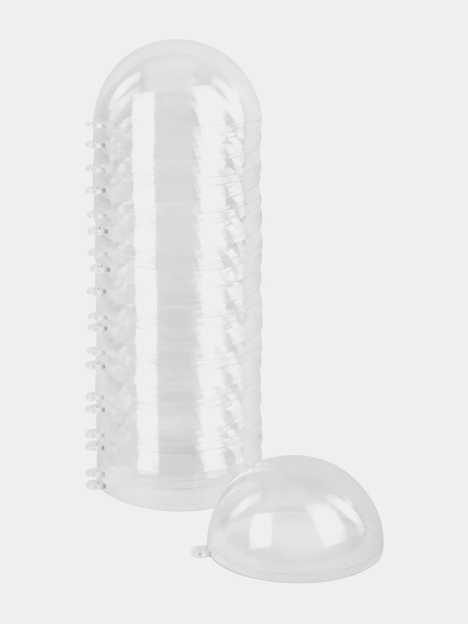 Пластиковые шарики Brauberg Hobby, 665392, шары заготовки для елочных игрушек, 10 шт, 8 см