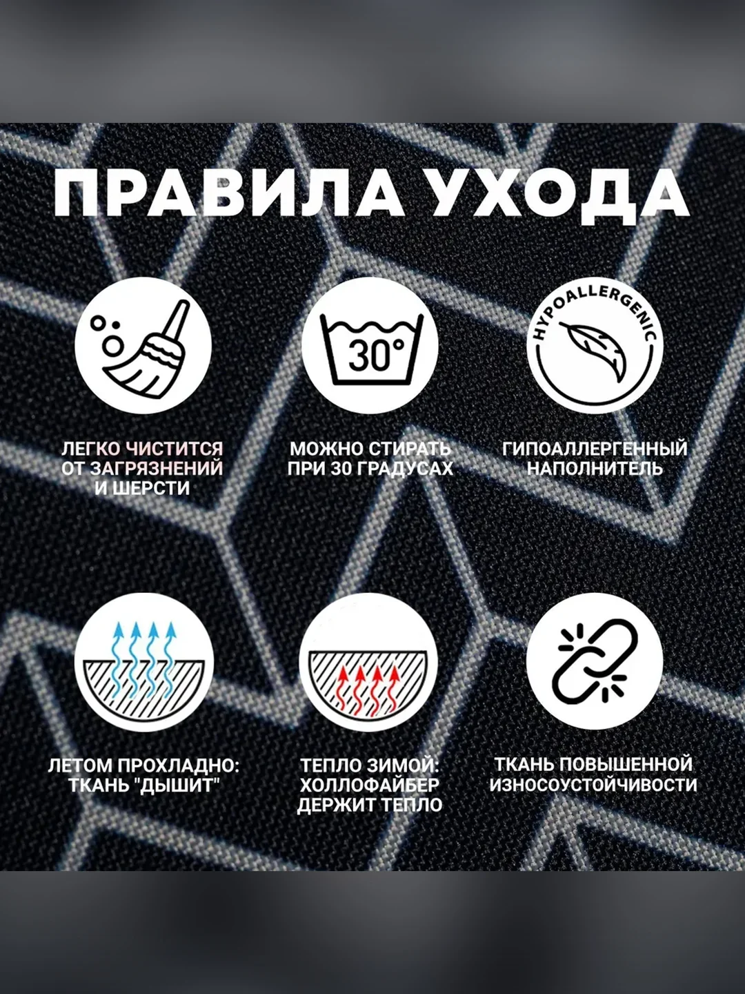 Лежак Зоогурман Прованс, 60х50х30 см, синий