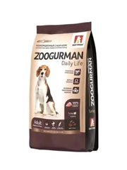 Сухой корм для собак средних и крупных пород Zoogurman Daily Life, Индейка, 2,2 кг