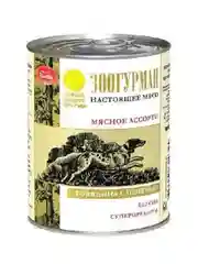 Влажный корм для собак Zoogurman Говядина с печенью, 750 г