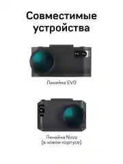 Крепление магнитное iBOX Holder MH2 для комбо-устройств