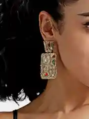 Серьги крупные