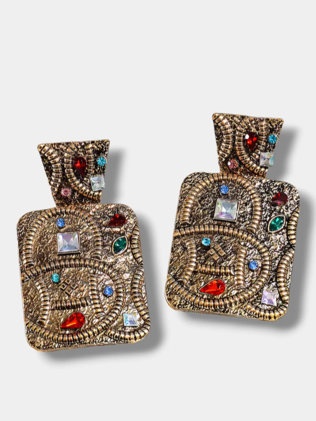 Серьги крупные